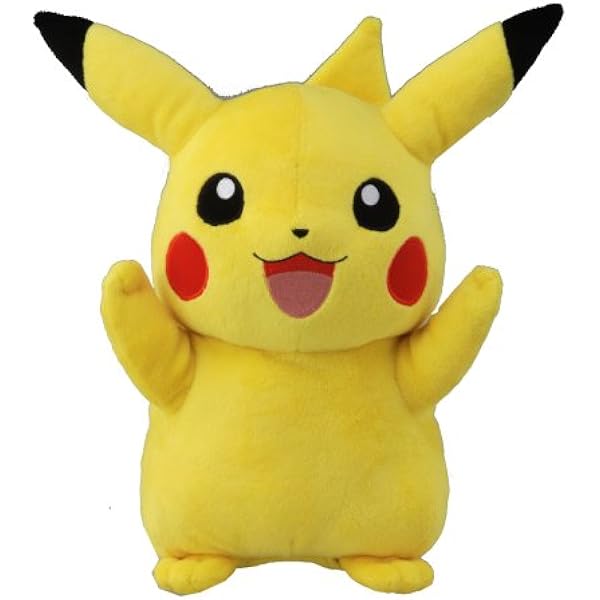 Amazon ポケットモンスター ポーズでいっぱいおしゃべりピカチュウ ぬいぐるみ おもちゃ