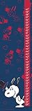 Peanuts MH-PNTS-36-C-42 Snoopy Dance Canvas Growth Chart Multicolor 12 x 42 [並行輸入品]