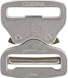 ALPIN(オーストリアルピン) COBRA ANSI バックル 45MM シルバー FA45AVF