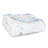 aden + anais (エイデンアンドアネイ) 【日本正規品】 オーガニックモスリン ドリーム・ブランケット warrior finn organic dream blanket-9147
