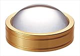 原稿チェックに便利！デスクルーペIHL-1845(GLゴールド)／倍率3.0倍／レンズ径65mm／プラスチック製レンズ