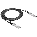 QSFPTEK 10G SFP+ DAC ケーブル 2m (7フィート) パッシブ ダイレクト アタッチ カッパー ツイナックス ケーブル Cisco SFP-H10GB-CU2M Ubiquiti D-Link Netgear用 オープンスイッチデバイス用