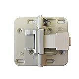 収納折戸用丁番 【アトム】 HD-50-IV アイボリー塗装