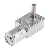 Perfk 高トルク ギアモータ　DC12V　減速 ギヤボックス　ギヤードモータ　可逆　6-40RPM　4種選択　ターボ　ウォーム　 - 10RPM