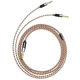 6N単結晶銅ヘッドホンアップグレードケーブル/代替ケーブルは4Pin XLR/4.4mm/2.5mm Philips Fidelio X3 Onkyo A800と互換性あり (3.5mm プラグ)