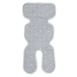 プッパプーポ マルチシート 【グレースター】 日本製 オーガニック100% 2重ガーゼ ベビーカー チャイルドシート シート本体への汚れ防止に 5点式ベルト対応