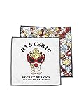 (マイファーストヒステリック) MY FIRST HYSTERIC HYSTERIC MESSY TOYS総柄リバーシブル　ミニタオル ホワイト