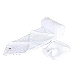 Kashwere カシウェア 国内検針済 ベビーブランケット&キャップ（帽子） BB-63c-01-30 ホワイト カシミアのようなソフトな肌触り抜群 ホワイト [並行輸入品]