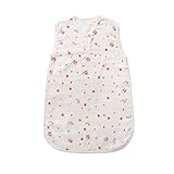 エルフ ベビー(Fairy Baby)ベビースリーパーガーゼ 夏 袖むし ベスト 着る寝袋 寝冷え対策 花柄(サイズ：L)