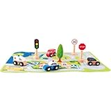 J'adore Town and Traffic Play Set [並行輸入品]