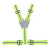 SoarUp 反射ベスト　安全ベスト 誘導員 反射 安全 蛍光 調整可能 鮮やか