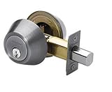Master Lock DSO0715 Double Cylinder Deadbolt Satin Nickel [並行輸入品]