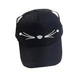 Yeefant 2018 新発売 超人気！ 猫 パール 赤ちゃん ベースボールキャップ 男の子 女の子 UVカット 日焼け止め 子供 1−2歳 サンハット おしゃれ かわいい ベビー キッズ 帽子 野