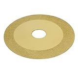 uxcell 研磨材　ダイヤモンドブレード　ダイヤモンド研削ディスク　セラミックタイルカッター　金属　被覆ダイヤモンド　100mm外径