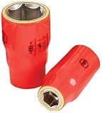 Wiha 31718 Insulated 1/2' Drive Socket, 1' [並行輸入品]
