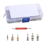 B Baosity 自動車空調用　バルブコア　空調弁コア　R134a　除去ツール　35個