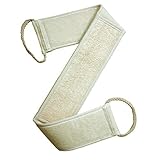 100% Nature Large Exfoliating Loofah Back Scrubber for Men and Women Shower Body Sponge Luxury Backh