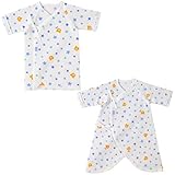 ミキハウス ホットビスケッツ (MIKIHOUSE HOT BISCUITS) 短肌着＆コンビ肌着セット 74-9916-783 60cm ブルー