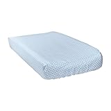 Trend Lab Mini Dot Changing Pad Cover, Blue Taffy by Trend Lab
