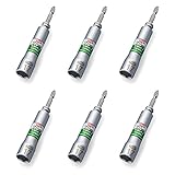 TONE(トネ) 首振り電ドルソケット 差替式ユニバーサルビットソケット 17mm 2BNU-17-6S (2BNU-17×6個セット)