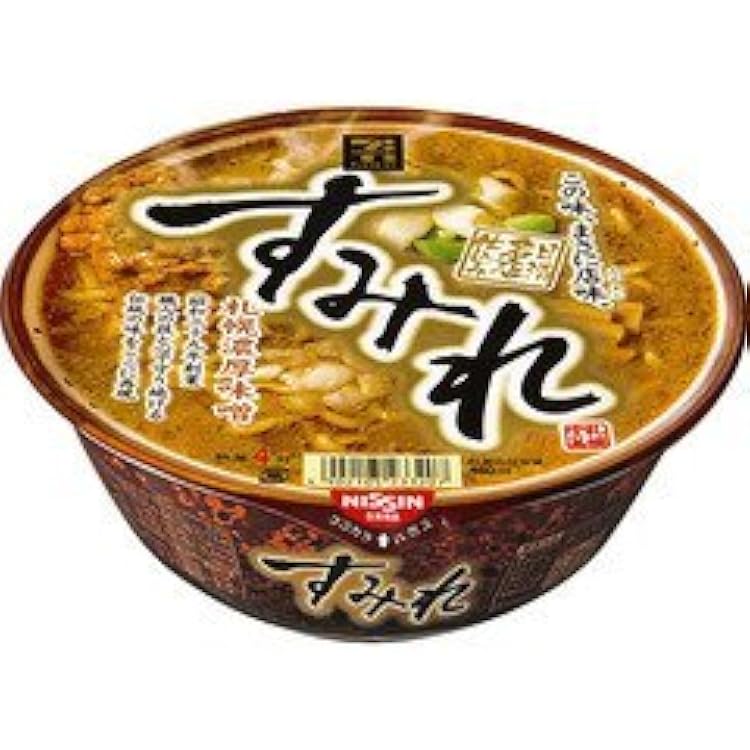 Amazon.co.jp: 日清食品 すみれ 札幌濃厚味噌 139g×12個 : 食品・飲料