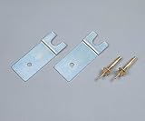 〔アズワン〕ステンレス収納庫 床用固定金具セット SFS-UN 1セット（2個入り）0-5223-14 '3275