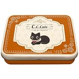 ハート(Heart) Ｃ．Ｃ．キャッツチョコギフト缶 1個入 食玩・チョコレート