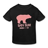 Super Baby Tee SHIRT ユニセックス・ベビー カラー: ブラック