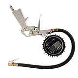 F Fityle オートバイ タイヤ圧力ゲージキット安全運転　ラックデジタルインフレータ銃　高品質　交換部品　
