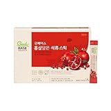 正官庄 (ジョンガンジャン) GoodBASE 紅参ザクロスティック 紅参(ホンサム) 6年根 高麗人参 エキス 30包 (10ml×30包) 国内正規品