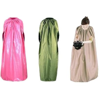 Amazon.co.jp: [ハンビビ] 1番紫一枚、完全防水のヨモギ蒸しマント
