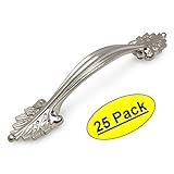 Cosmas 10558snサテンニッケル亜鉛キャビネットPull – 3 – 3 / 4 "インチ( 96 mm )穴centers- 25パック