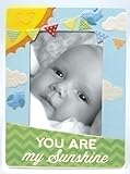 You Are My Sunshine Colorful Birds Porcelain 4x6 Picture Frame by Roman [並行輸入品]