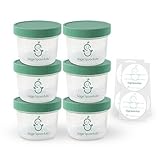 Sage Spoonfuls Baby Food Storage, Plastic, 4 Ounce by Sage Spoonfuls [並行輸入品]