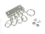 ファミリーツール(FAMILY TOOL) キーケース金具 5連 Gカン付 シルバー 1個入 57410