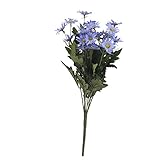 SUND　造花　花のみ　花束 インテリア 雑貨　菊 選べる5色　高品質　造花　枯れない　結婚式 誕生日 発表会 入学式 卒業式　適用 ブルー