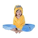 YAHUIPEIJP 上品 可愛い ベビー バスローブ フード付き 動物柄 タオル お風呂 マント ケープ 防寒 着ぐるみ 柔らかく ふわふわ 体拭き 吸水速乾 ワンサイズ 男女兼用
