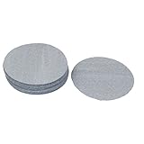 uxcell　サンディングディスクサンドペーパー　サンドペーパーシート　20枚入り　ライトブルー　研磨布　800グリット　101.6mm