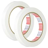 ニトムズ(Nitoms) PROSELF 一般両面テ-プ ホワイト 幅15mm×長さ20m 2個セット 日本製 薄い マジックテープ フック A9002