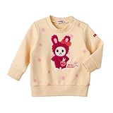 ミキハウス(mikihouse) 着ぐるみプッチー＆うさこ 裏起毛トレーナー 90cm アイボリー（31）