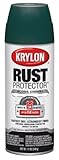 krylon 69012 Rust Protector and Preventative Enamels Gloss, Hunter Green by Krylon