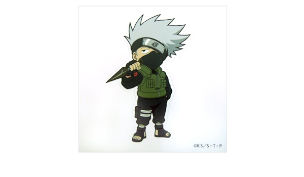 Amazon Co Jp Naruto疾風伝 インテリアアートシール ウォールステッカー 11 5cm 11 5cm カカシ ホーム キッチン