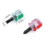 プラスドライバをネジミニドライバーの短い小さなスプリット修復のためのツールキットのラウス