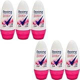 まとめ買いセット Rexona レクソナ 女性用 制汗 デオドラント ロールオン Powder Dry パウダードライ 45ml×６個 ［海外直送品］