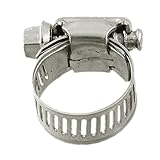 Hommy 10個ステンレス鋼13ミリメートル～19ミリメートルホースパイプクランプクリップファスナー