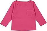(ポッケポッシュ)Pokke Poche 日本製 ベビーキッズ 長袖Tシャツ【2016-0029】120cm ピンク