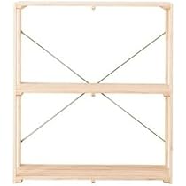 Amazon｜ニトリ(NITORI) パインラック マンクス8240 2段 ナチュラル 幅