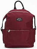 MILA BORSA リュック レディース マザーズバッグ 通勤 通学 大容量 軽量 学生 バックパック ママリュック (03‐レッド)