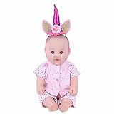 (アイム)iiniim　ベビー用　ヘアフープ　ユニコーン　花飾り　パーティー　誕生日　キッズ用　ヘアバンド　ヘッドウェア　撮影道具　写真　ヘアバンド ローズ ワンサイズ