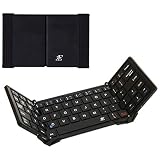 スリーイーホールディングス Bluetooth キーボード 折りたたみ式 TRI ブラック/ブラック 3E-BKY8OF-BK
